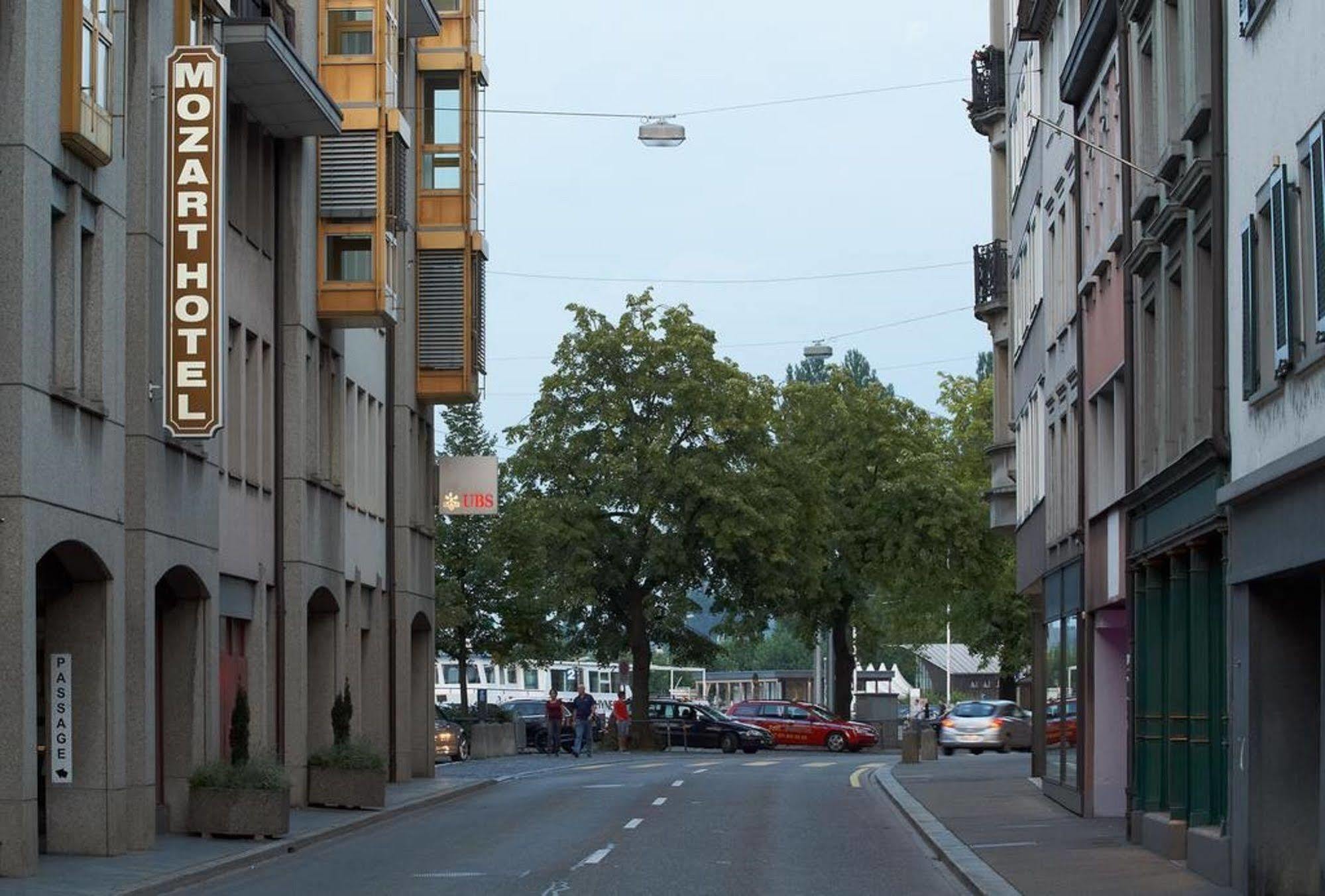Hotel Mozart Rorschach Kültér fotó