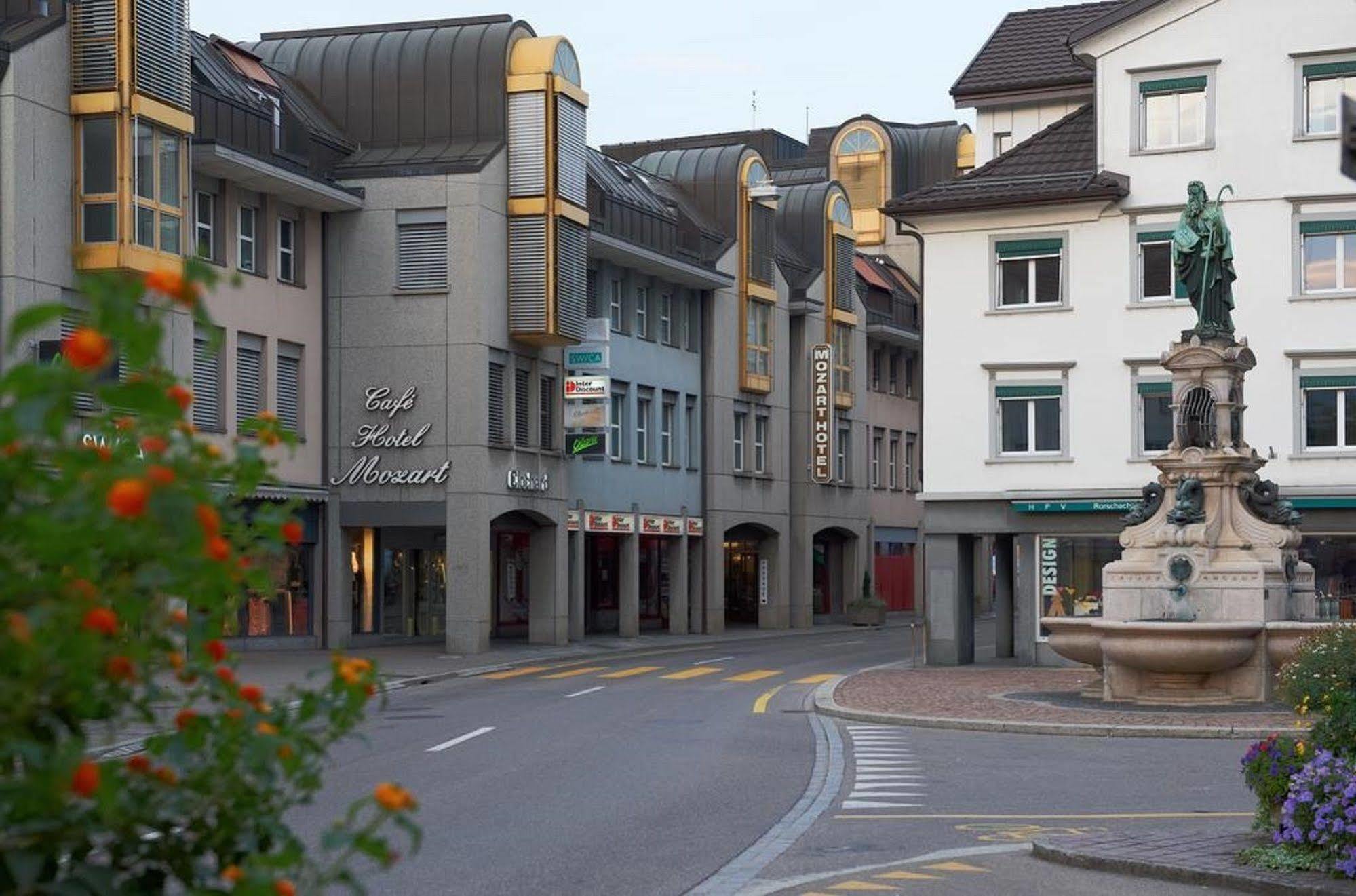 Hotel Mozart Rorschach Kültér fotó